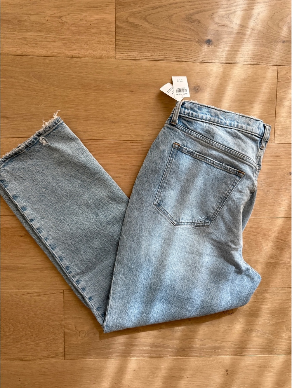 Abercrombie Curve Love 90s Straight Ultra High Rise Jeans 34 18R NWT